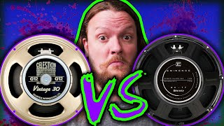 Video thumbnail for Eminence DV-77's vs Celestion V-30's - METAL by Taylor Danley