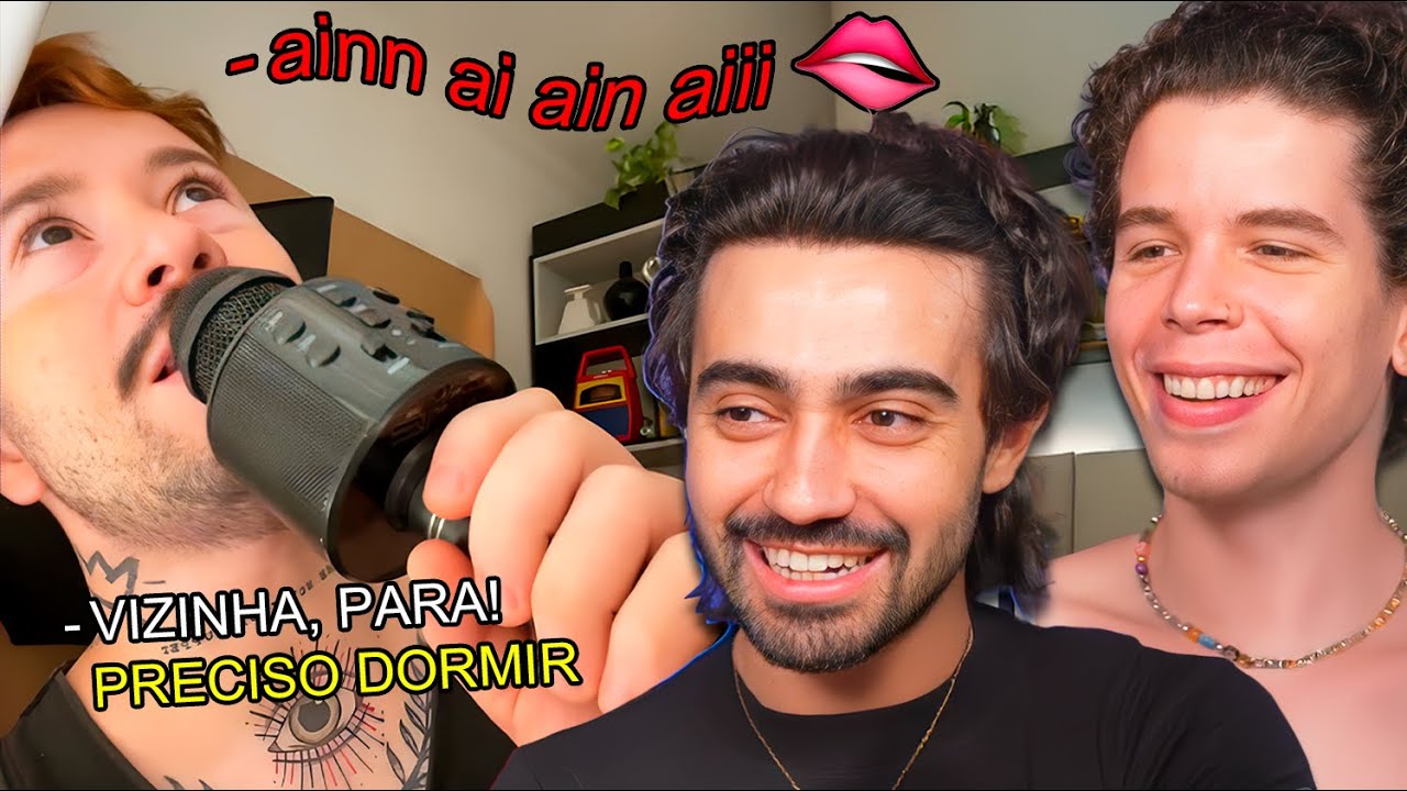 a vizinha do job que acorda o prédio GEMENDO