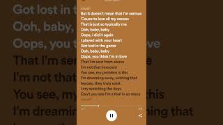 Oops! I Did It Again - Britney Spears (Lyrics)