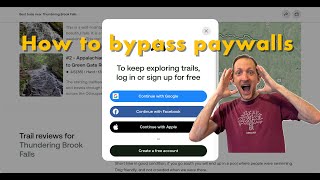 How to bypass paywalls