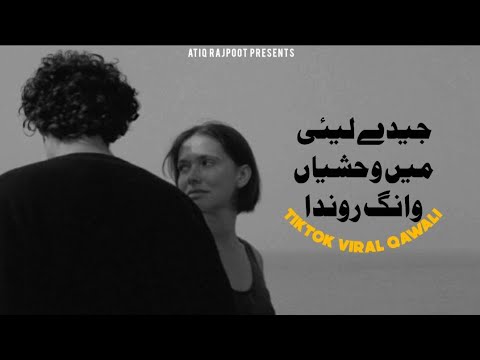 JAIDE LAI MEIN WEHSHIYAN WANG ROONA - TIKTOK VIRAL QAWALI | SASSI | AFZAL GUJRAT QAWAL