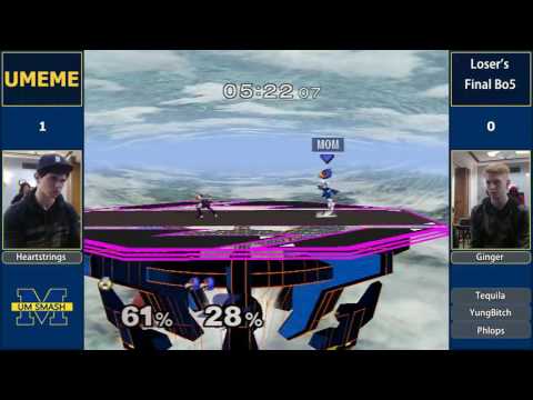 UMeMe 40 - Ginger (Falco) vs Heartstrings (Sheik) - LF