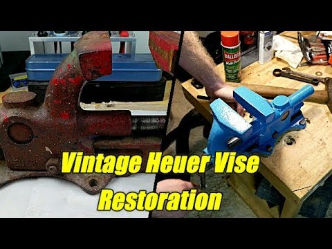 Vintage Heuer Vise Restoration