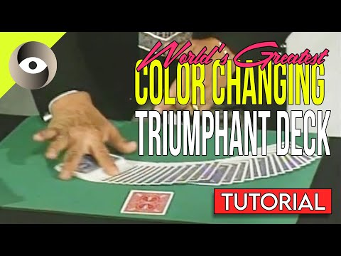 So baut man ein triumphales Farbwechsel-Deck! | Samstagszauberei-Tutorial von Derek Dingle