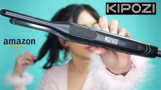 KIPOZI 1/3 Inch Pencil Flat Iron for Shorter Hair