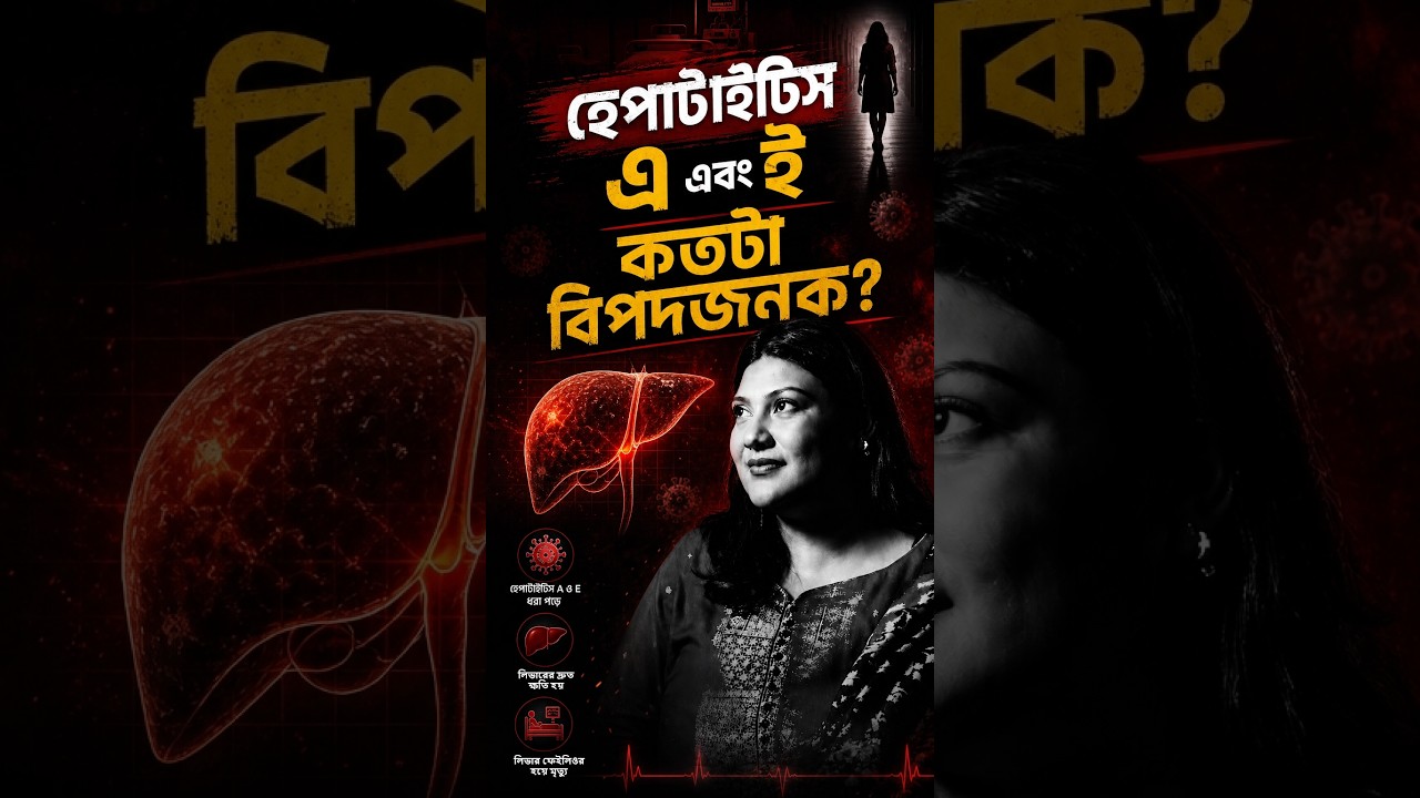🚨 হেপাটাইটিস এ ও ই কি প্রাণঘাতী? কারিনা কায়সারের মৃত্যুর পর যা জানা জরুরি!