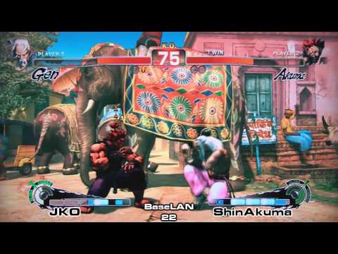 BaseLAN 22 SSF4 Winners Final - JKO vs ShinAkuma