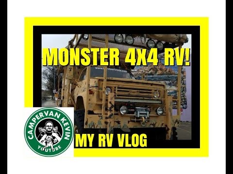 MONSTER 4x4 RV BUILT FOR END OF THE WORLD