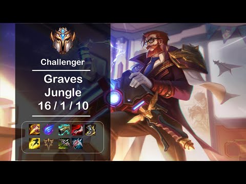 [LOL] Challenger Graves Jungle (16/1/10) Ep.152