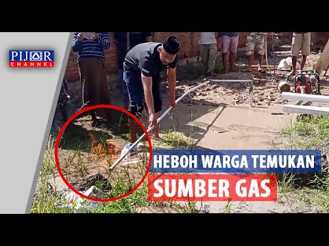 Heboh Penemuan Sumber Gas di Pinrang