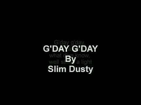 G'day g'day - Slim Dusty