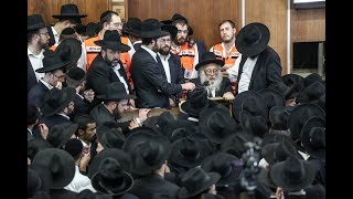מספד גדול: רבי ברוך דב פוברסקי מספיד את הרב דב יפה זצ''ל