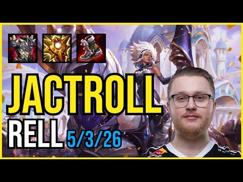JACTROLL - RELL Support - EUW Challenger - Patch 11.3