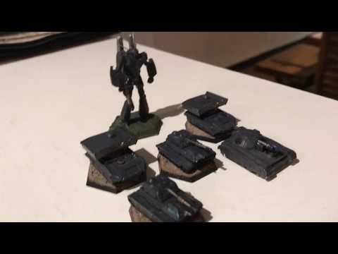 Battletech tabletop painting Grey Death Legion or just some dark grey thing