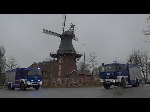 Zwei Generationen | ehemaliger und neuer GKW THW OV Norden