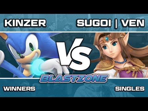 PSG Blastzone: Kinzer (Sonic) vs Sugoi | Ven (Zelda) - Winners Round 3