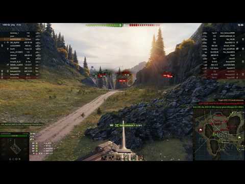 World of Tanks 1.0, T-54 ltwt., Fjords, kamil4432, 4K