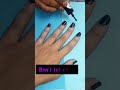 How to remove nail polish without nail polish remover #shorts #viral #trending