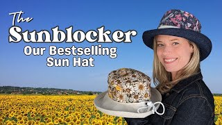 Hat School - The Mad Cap Sunblocker Wide Brim Sun Hat tutorial.