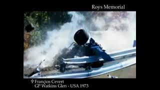 Francois Cevert's Fatal Crash - Watkins Glen 1973 (44 Years Ago) video