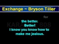 Exchange ~ Bryson Tiller Karaoke Version ~ Karaoke 808