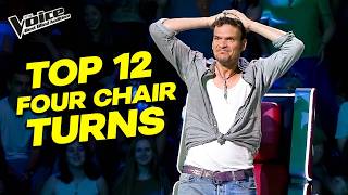 TOP 12 Voices That Spin All HEADS and CHAIRS! | The Voice