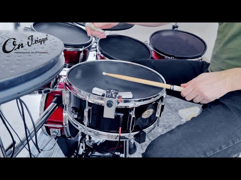 On Trigger - Snare/Tom drum trigger with mesh head.