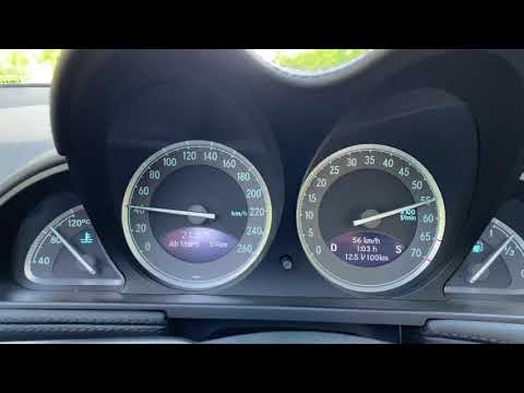 Acceleration Stock Mercedes SL 350 (R230) 0-60 mph / 0-100 km/h in 6,6 sec