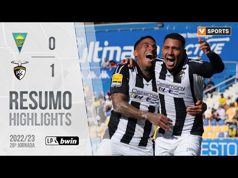 Highlights | Resumo: Estoril Praia 0-1 Portimonense (Liga 22/23 #28)