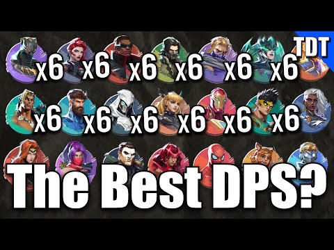 Who Is the Strongest Six Stacked Hero in Marvel Rivals? (DPS)