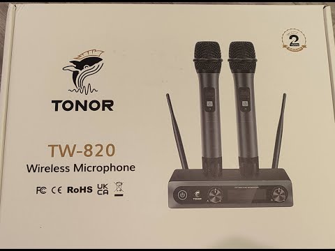 Présentation du Micro sans fils TONOR TW 820