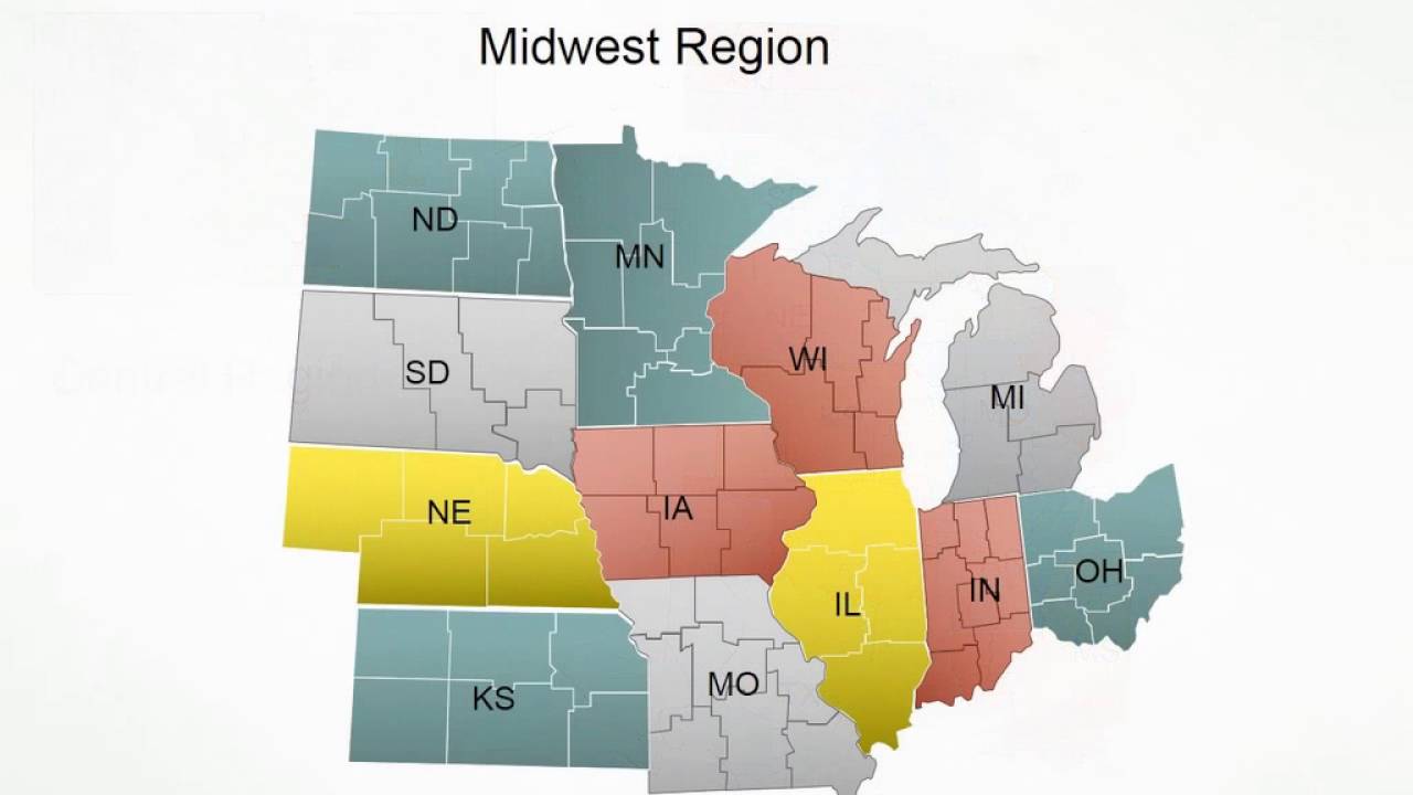 Editable USA Regions PowerPoint Maps – Free Download for Presentations