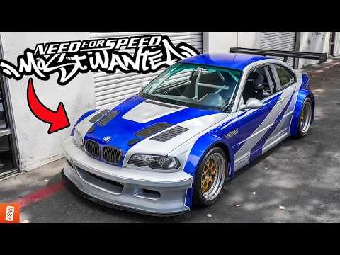 We FOUND the BMW M3 GTR from Need For Speed: MOST WANTED!