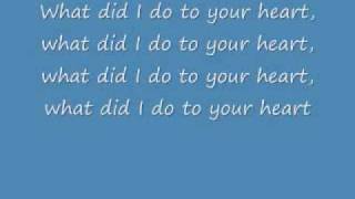 Jonas Brothers- What Did I Do To Your Heart Lyrics