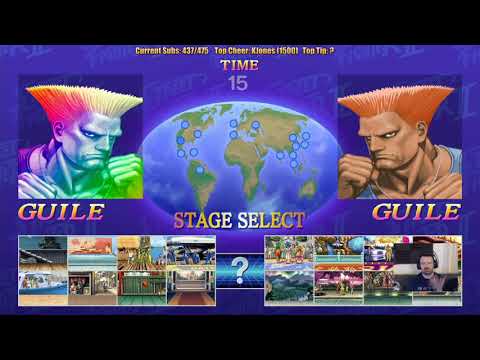 Ultra SF2 Multiplayer: May 11, 2018 pt7 - Guile Mirror! Challenged by Aquatic