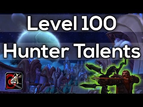 Warlords of Draenor Beta - Level 100 Hunter Talents