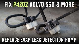 Easy Fix P2402 Volvo EVAP Check Engine Light | Replace EVAP Leak Detection Pump Volvo S60 & More