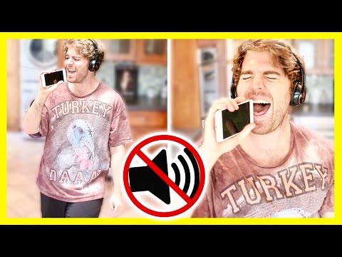SINGING with NOISE CANCELLING HEADPHONES!