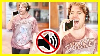 SINGING with NOISE CANCELLING HEADPHONES!