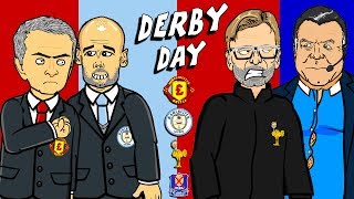 🔥DERBY DAY🔥 Man Utd vs Man City! Liverpool vs Everton! PREVIEW 2017!
