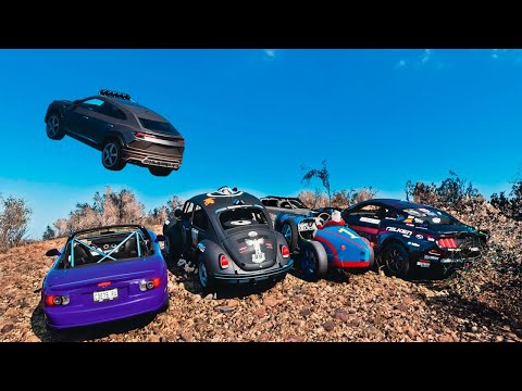 ARREMESSO DA MORTE COM CARROS DE ROLETA - FORZA HORIZON 5