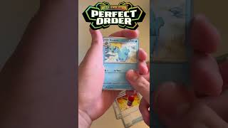 Pokemon/ let’s open the new Pokemon set Perfect Order!! #pokemon #perfectorder #shorts #short
