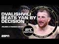 Yan vs. Dvalishvili Reaction: Merab was relentless throughout – Din Thomas | UFC Post Show
