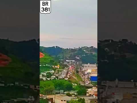 Trânsito lento na BR 381,Fernão Dias em Cambuí,Sul de Minas.Agora a noite.