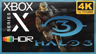 [4K/HDR] Halo 3 (Xbox 360) / Xbox Series X Gameplay