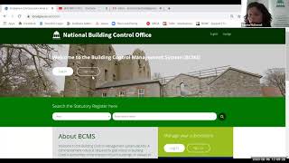 20200806 NBCO-RIAI-Webinar-Building Control, BCMS Online submission of Fire Safety Certificates