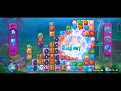 Fishdom Super Hard level 4957. NOboosters