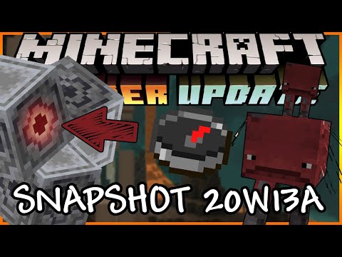 BARCHE del NETHER E WAYPOINTS! Minecraft ITA - Snapshot 20w13a