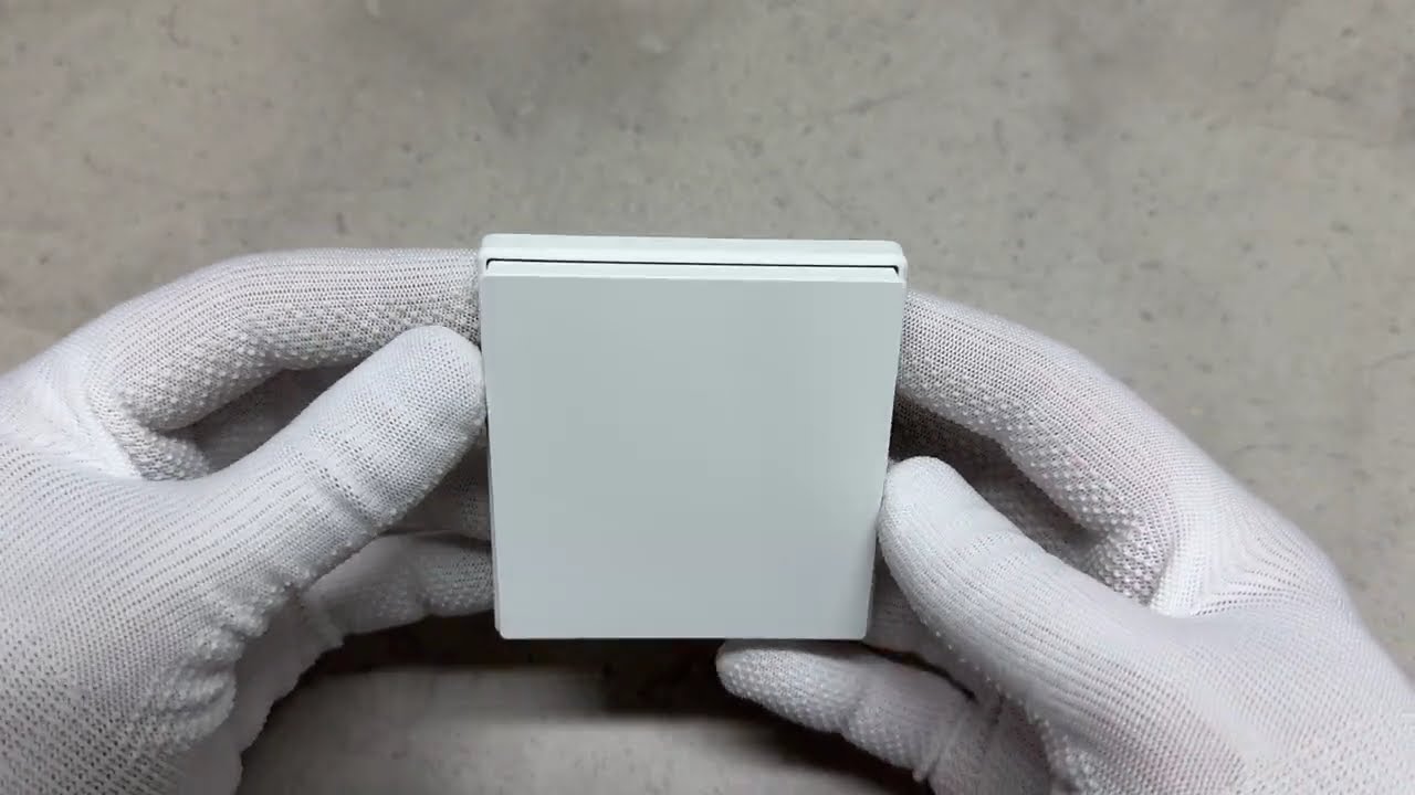 Выключатель одноклавишный белый матовый VIDEX NOTA (VF-NT-SW1-WH)