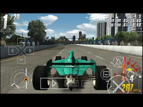 DTM Race Driver 2 PSP Gameplay - "THE MASTERS GRAND PRIX WITH SHARK TEAM, GO FOR VICTORY!"